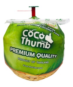 Coco Thumb Tender Ready to Drink Coconut Thailand 1 pcs