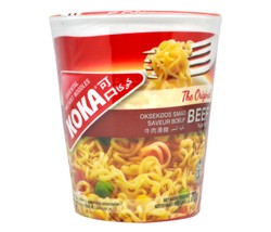 Koka Instant Noodle Cup Beef Flavor 70 GR