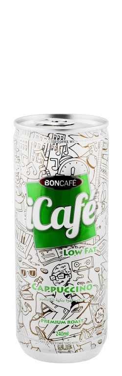 Boncafe iCafe Low Fat Cappuccino (0.5% Fat) 240 ml