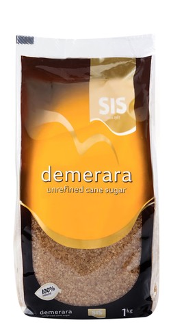 SIS Unrefined Demerara Cane Sugar 1 kg