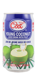 Ice Cool Young Coconut Juice with Pulp - vegetarian 310 ml