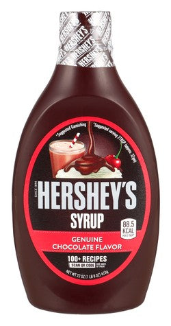 Hershey s Genuine Chocolate Syrup - vegetarian 623 gr