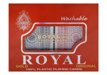 Royals Washable Playing Cards 2 Decks 2 per pack