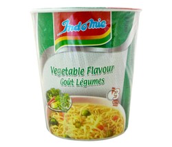 Indomie Instant Noodle Cup Vegetable Flavor 60 gr