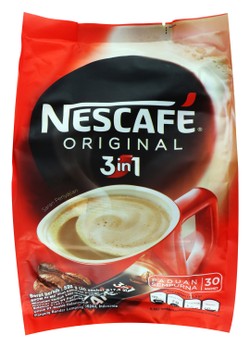 Nescafé 3in1 Original Coffee Sachets 30 x 17.5 gr