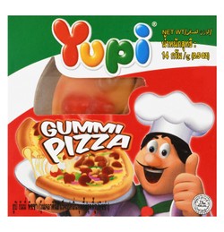 Yupi Pizza Gummy Candies 14 gr