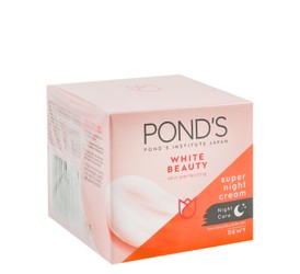 Pond s White Beauty Super Facial Night Cream 50 gr