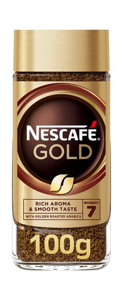 Nescafé Gold Rich & Smooth Arabica Instant Coffee - Intensity 7 100 gr