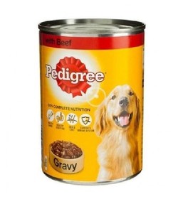 Pedigree Wet Dog Food with Beef Chunks in Gravy 400 gr