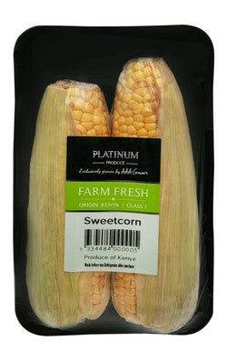 Farm Fresh Sweet Corns Kenya 2 per pack