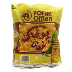 Pofak Oman Corn Chips 25 x 12 gr