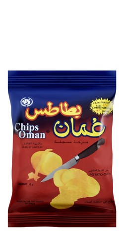 Oman Chili Potato Chips 15 gr