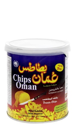 Chips Oman Chili Potato Chips 37 gr