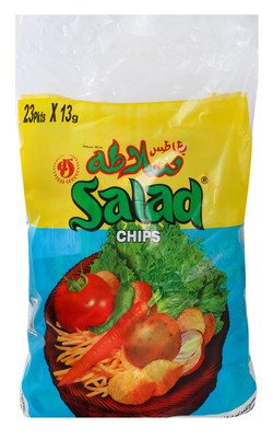 Salad Hot & Sour Potato Chips 25 x 15 gr